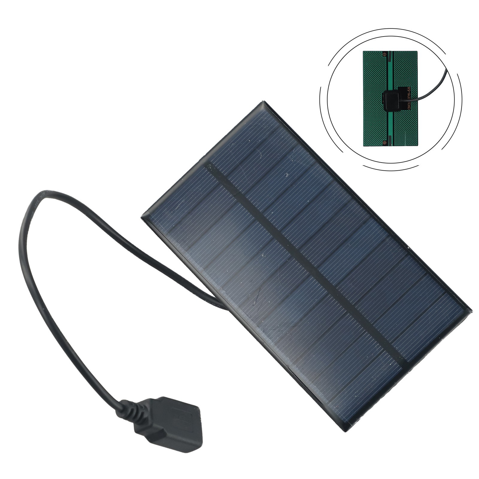 Backpacking USB Mobile Phone Charger 5V 2W Solar Charger Reliable Power Source