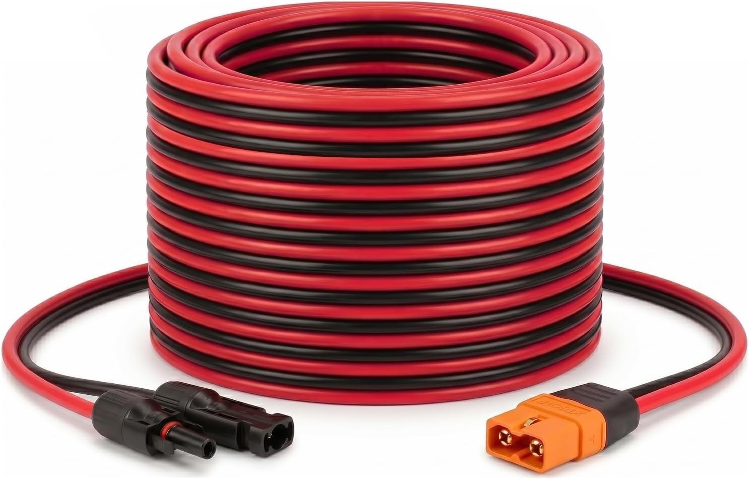 Solar to XT60i Cable 10AWG 25FT Solar Panel to XT60i Adapter Connector XT60i-…