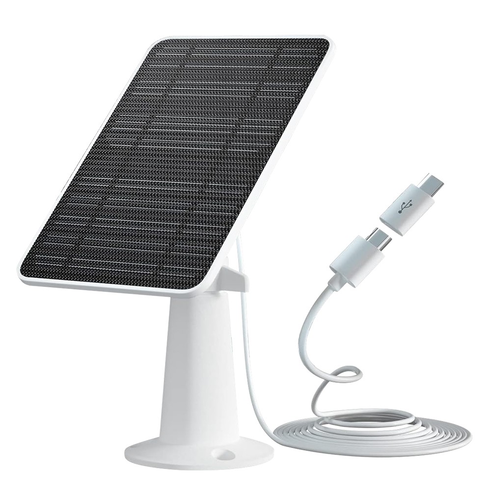 Solar Panel for Ring Spotlight Camera Security Cam Battery Charger Outdoor 9.8FT