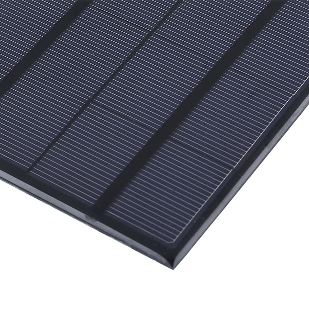 Black Durable Solar Panel 6V 3.5W USB Battery Charger for Solar Power Supply