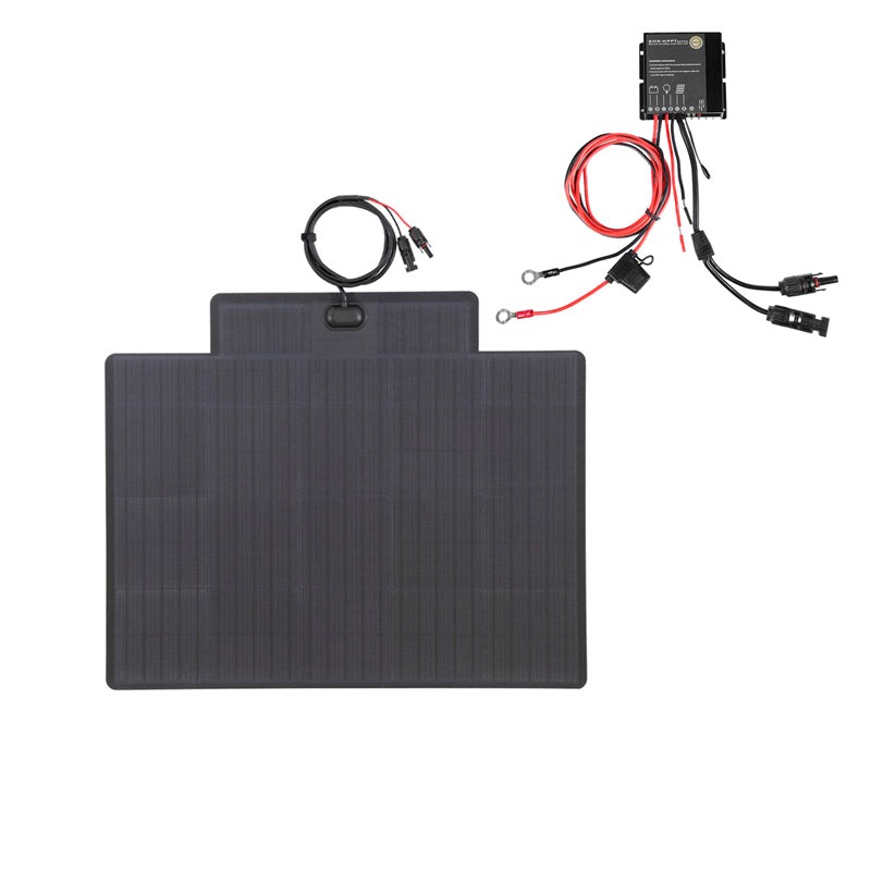 Best Lensun 95W Hood Flexible Solar Panel for Ford Super Duty 3rd Gen F250 F350