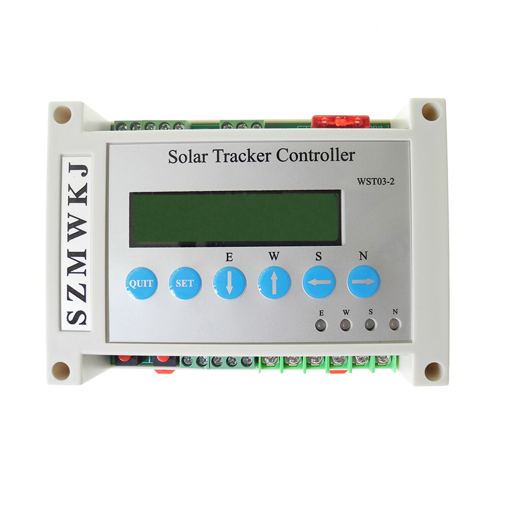 LCD DC12V 24V Dual Axis Solar Panel Tracking Electronic Solar Tracker Controller
