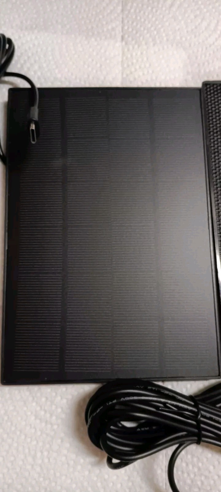 Type-C Solar Panels, Lot Of 2! 2 Panels for Outdoor Security Cameras!