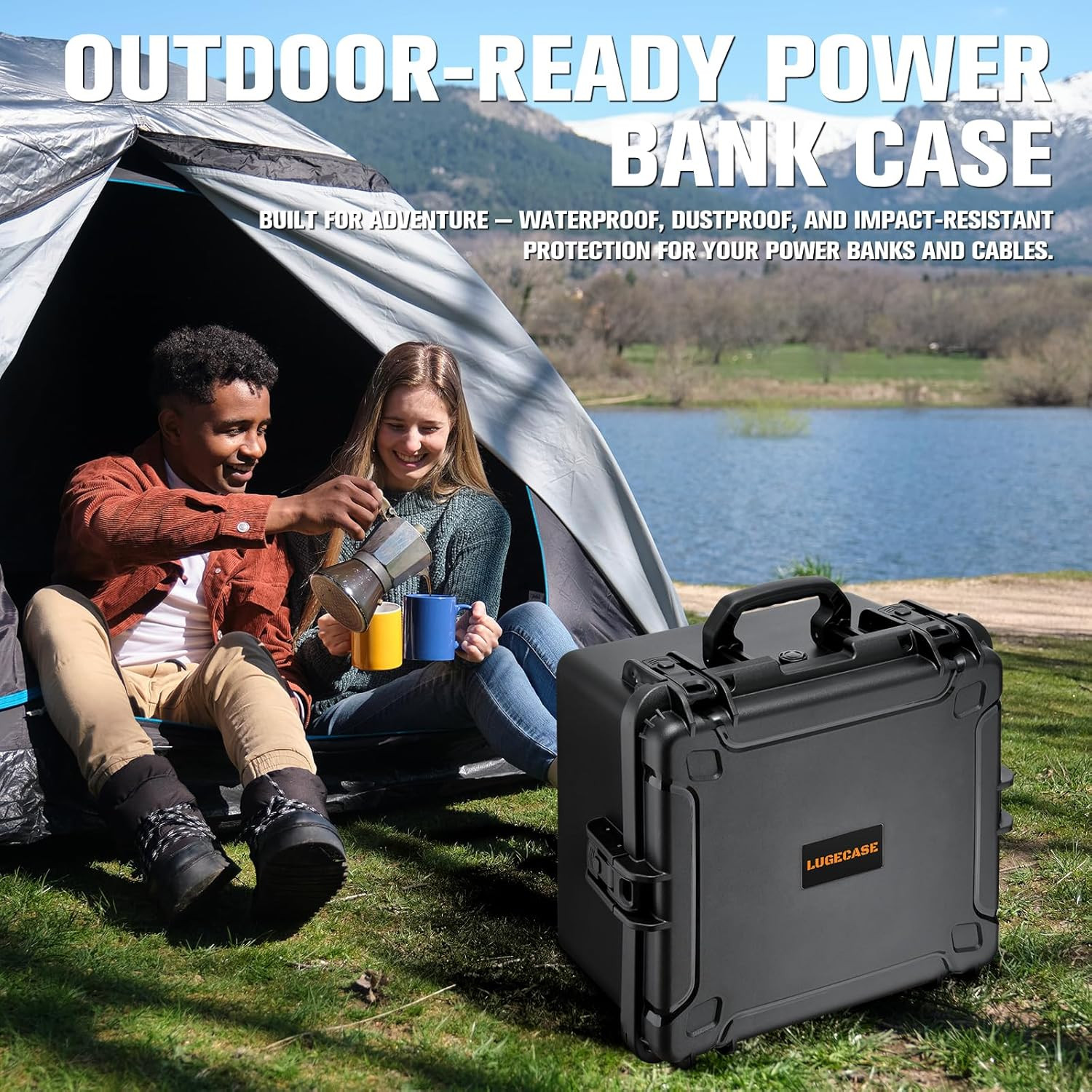 Jackery Explorer 1000 V2 Hard Case – Waterproof Travel Storage Box