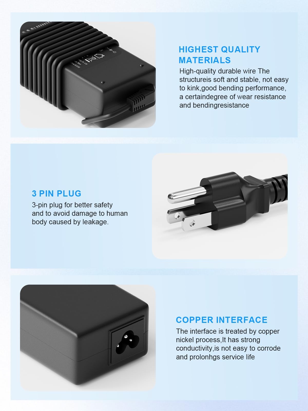 24V 90W AC Adapter Jackery Charger for Jackery Portable Power Station Explore…