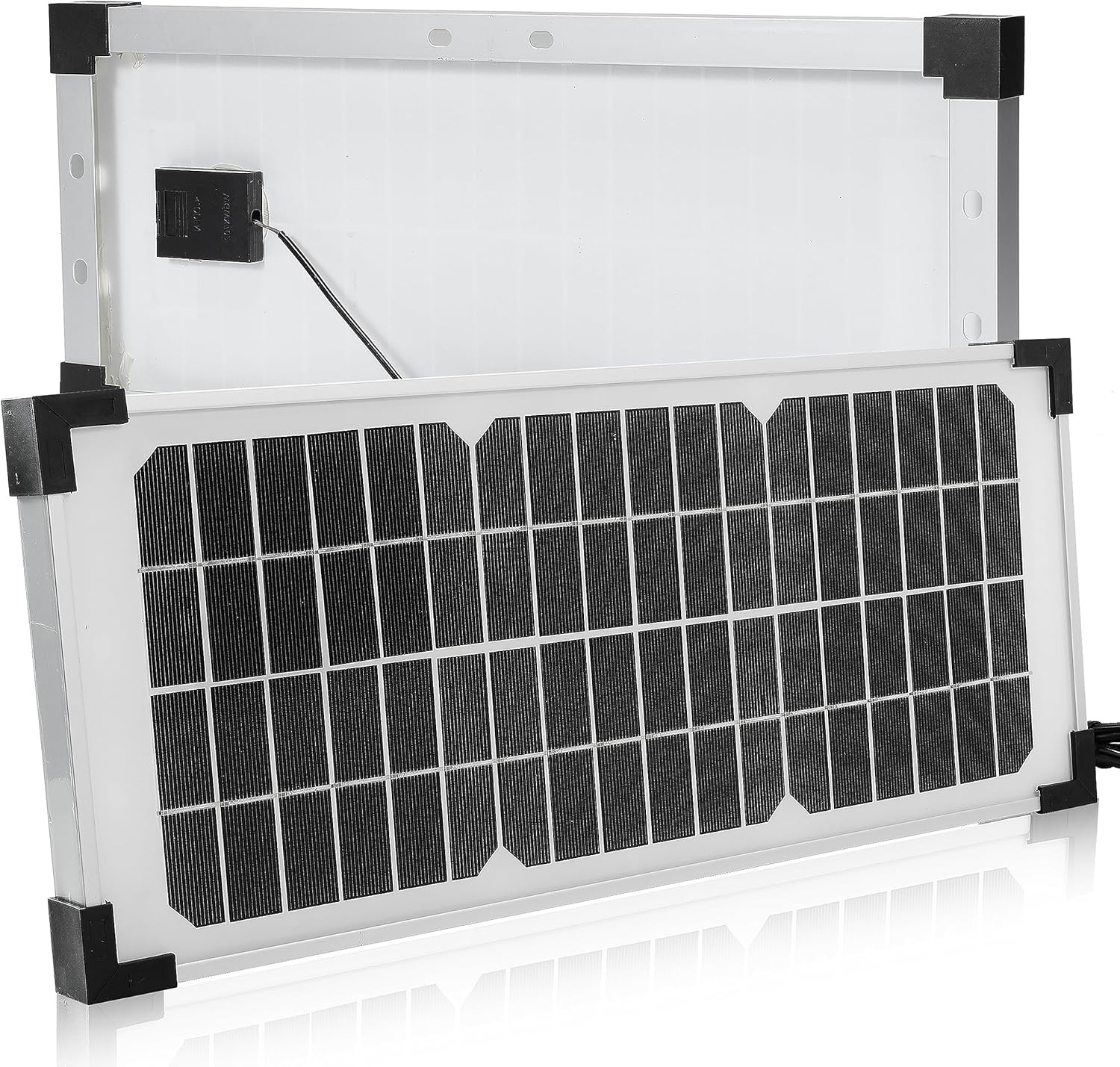 10 Watt Solar Panel Kit Replace FM123 for Mighty Mule FM200 FM350 FM500 FM502