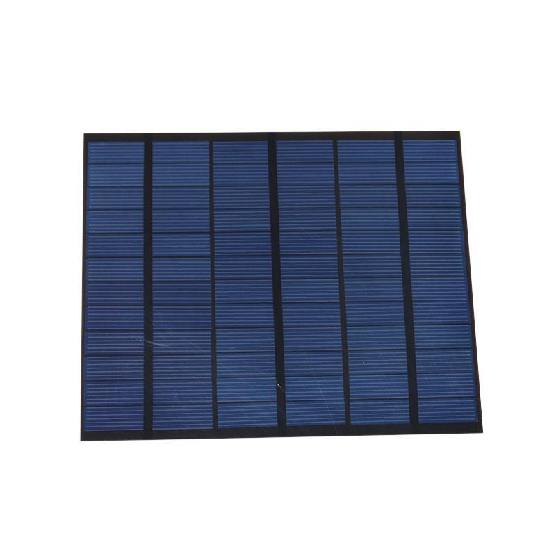 18V 3.5W Polycrystalline Mini DIY Solar Power Bank Panel Battery Cell