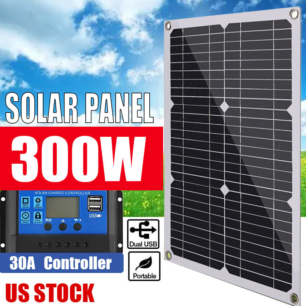 300W Semi-Flexible Solar Panel kit For Home & Other Off Grid Applications