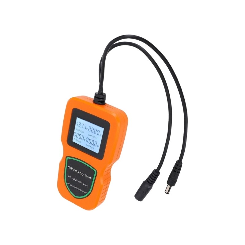 Solar Power Meter 100W to 500W Capacity Voltages Current Measurement Tool