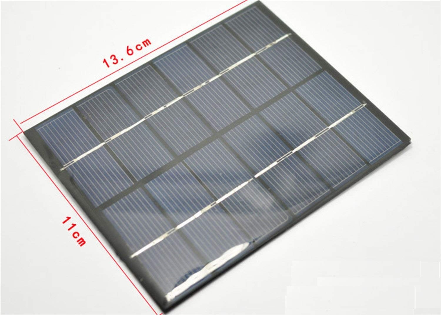 ® 1pc 2w 6v 330ma Mini Solar Panel Module DIY Polysilicon Solar Epoxy Cell Ch…