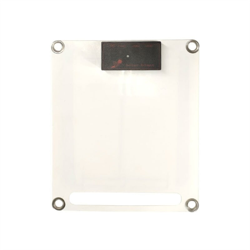New Portable Solar Panel Multipurpose Solar Powered Fan Outdoor 6W Solar Charger