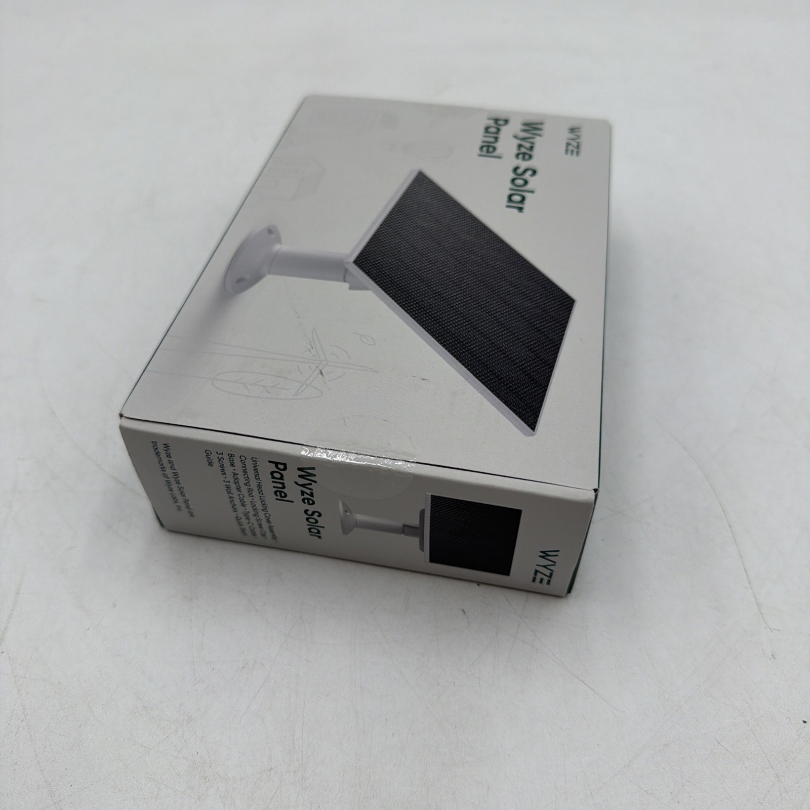 Wyze WSP2W Outdoor Security Camera Solar Panel White