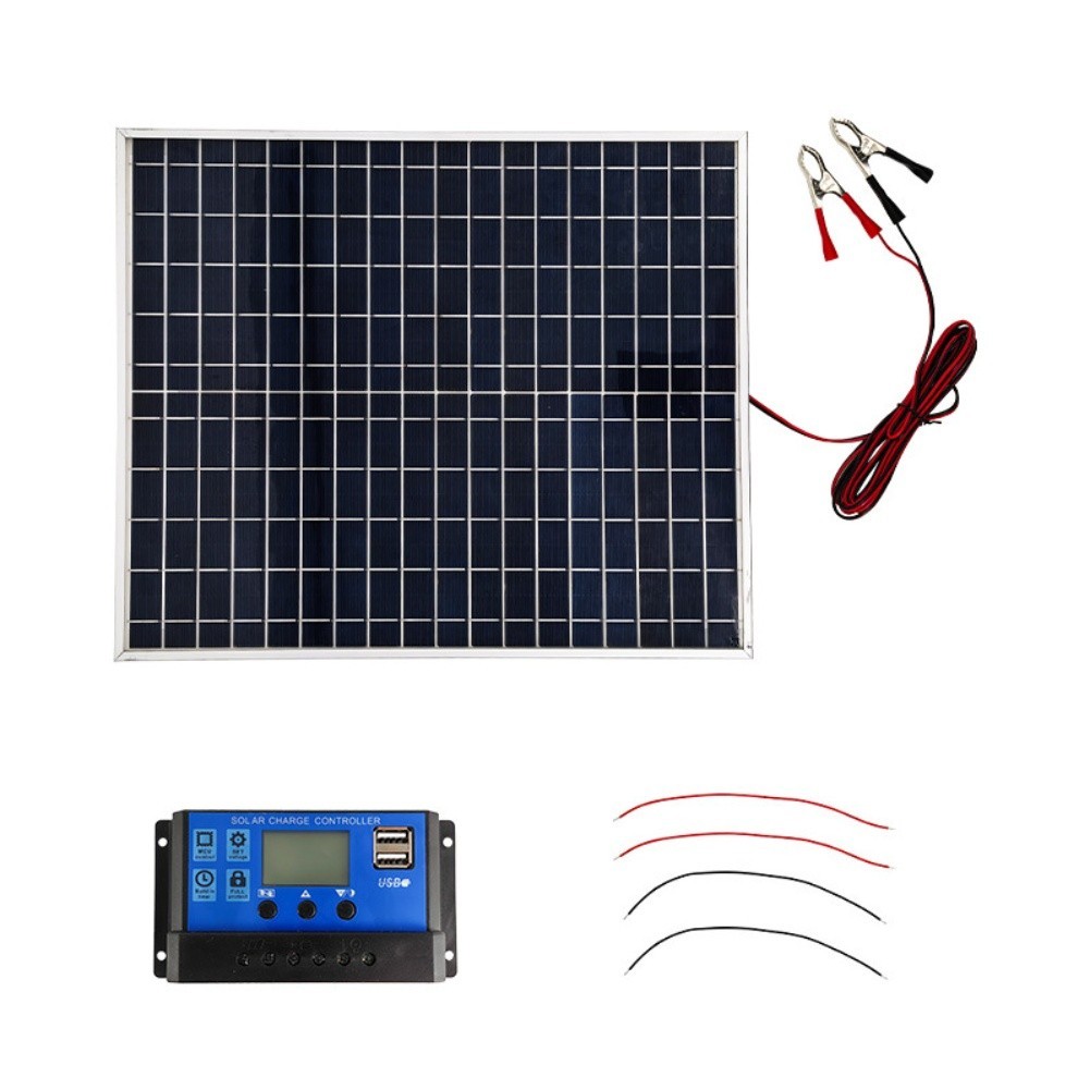 22W Polycrystalline Solar Panel for Outdoor Camping with High Efficiency
