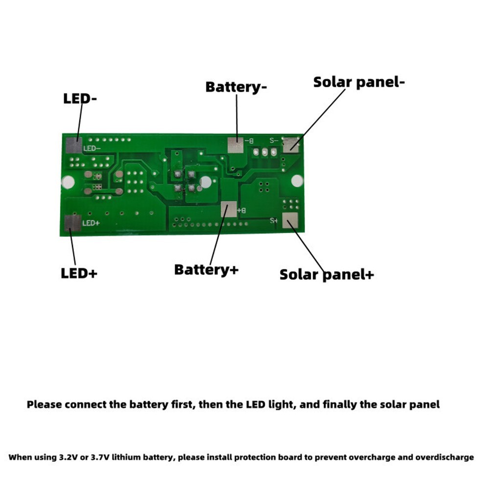 3V 9W Solar Lamp Circuit Board with Enhanced Remote Control Functionality