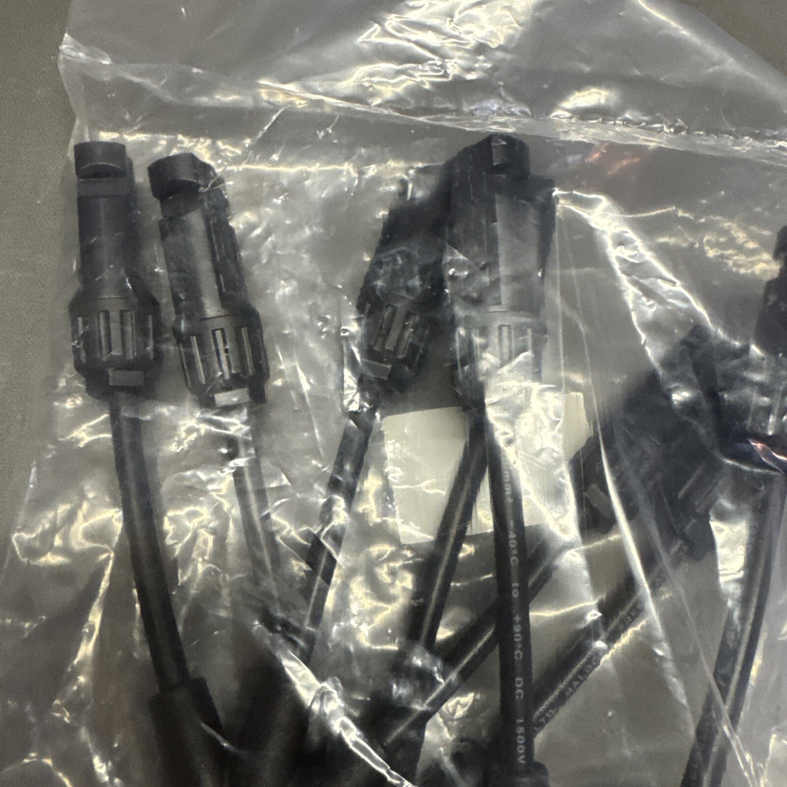 Read Description! 1 to 3 Solar Cable Wire Plug Tool Kit 2 Pairs M/FFF and F/MMM