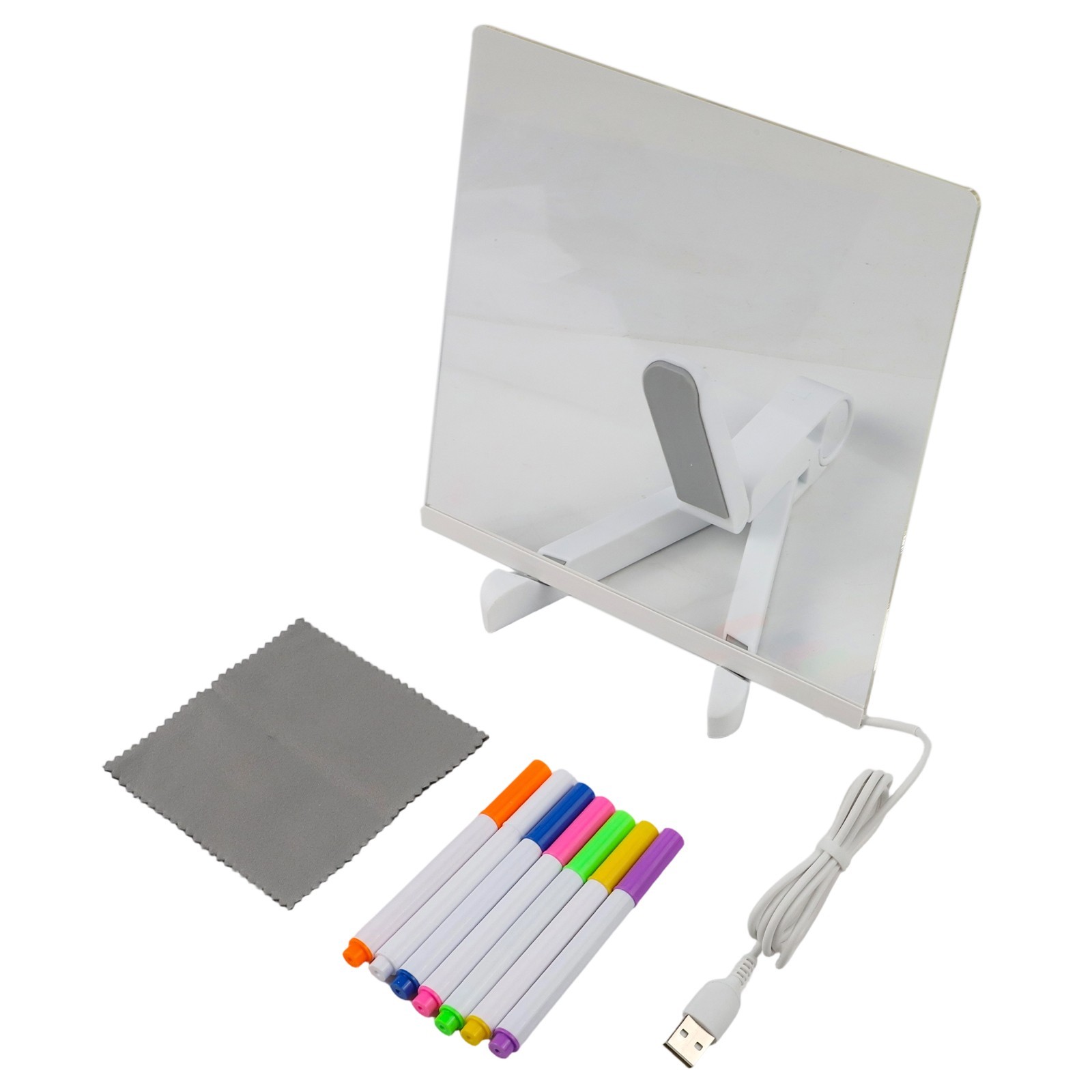 LED For Kids Drawing and Writing Board Acrylic DIY Kit with Accessories
