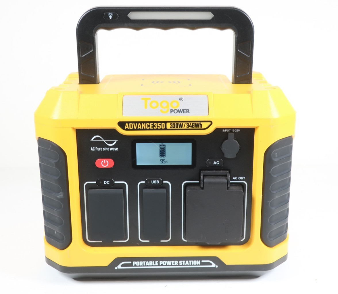 Togo Power Advance350 Portable Power Station 346Wh Lithium Backup Battery