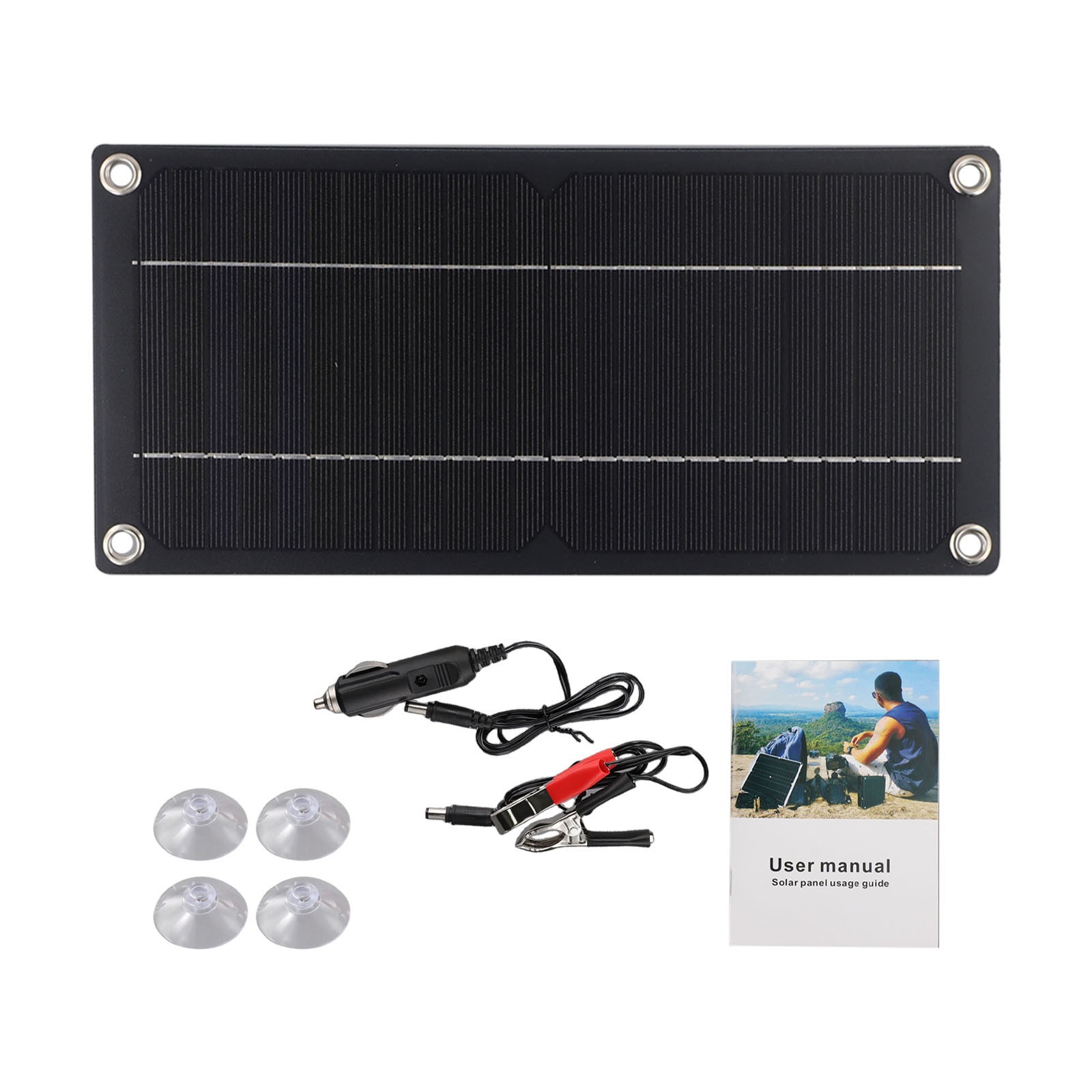 Powerful Solar Energy Conversion 60W Solar Panel Kit with 24% Efficiency