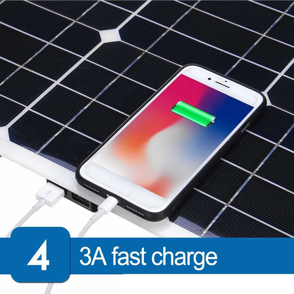 Solar Panel Controller Battery Charger Boat Camping Car Charging Outdoor