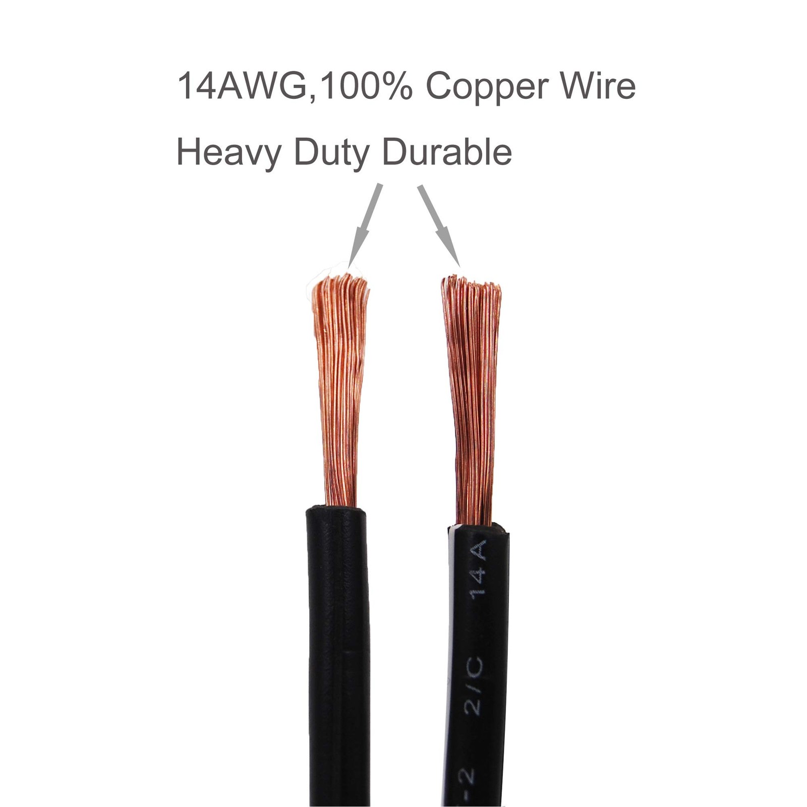 10FT 14AWG SAE to SAE Extension Cable Quick Disconnect Wire Harness SAE Conne…