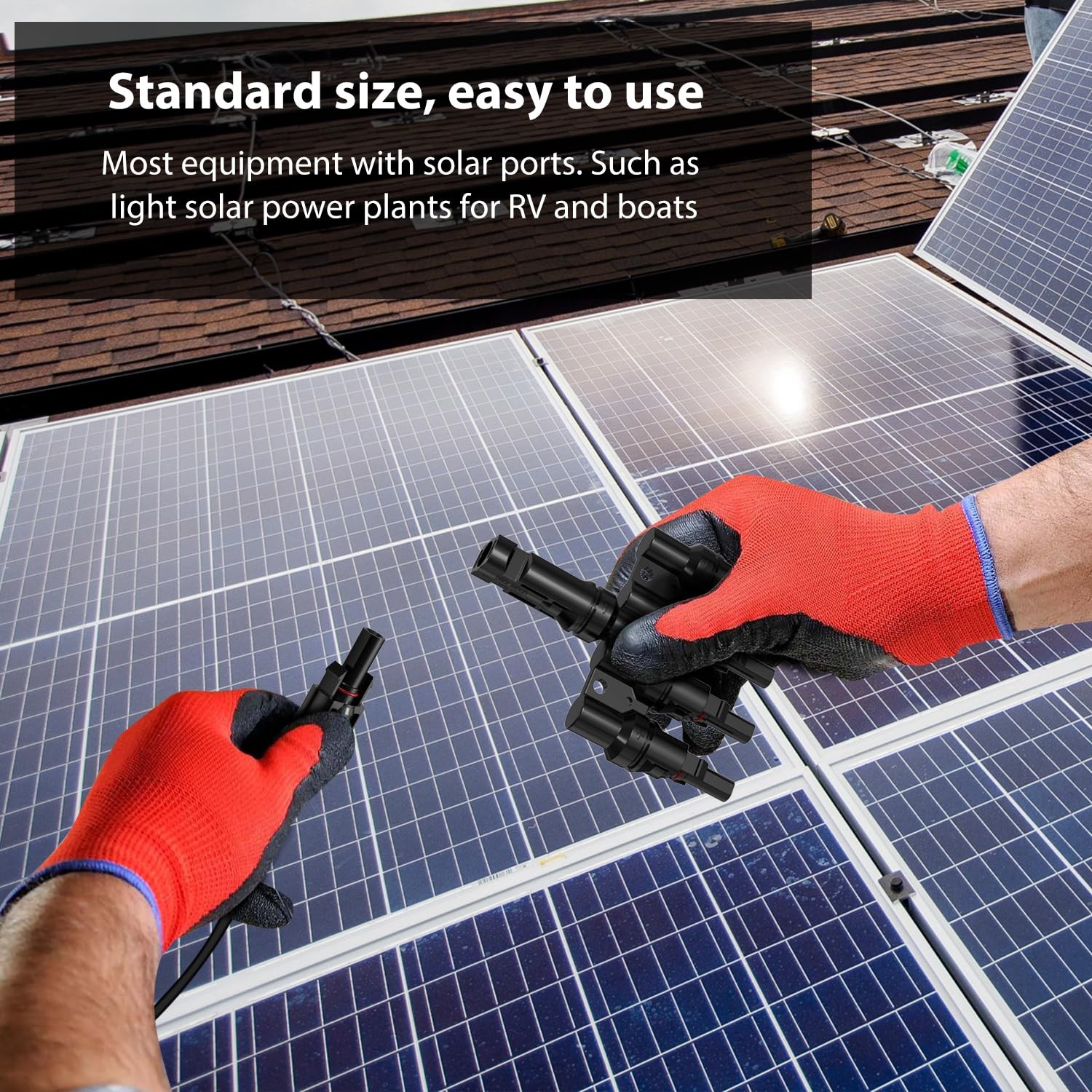 Solar Panel Connectors T Branch Connectors, Branch Connectors for Solar Panel…