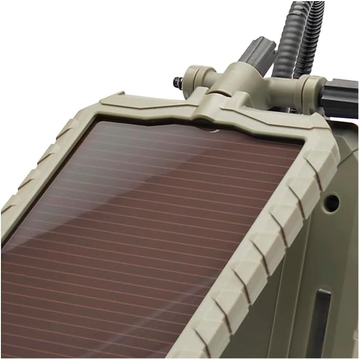 Durable Sol-Pak Solar Battery Pack, 12V Solar Power Panel, Rechargeable Battery
