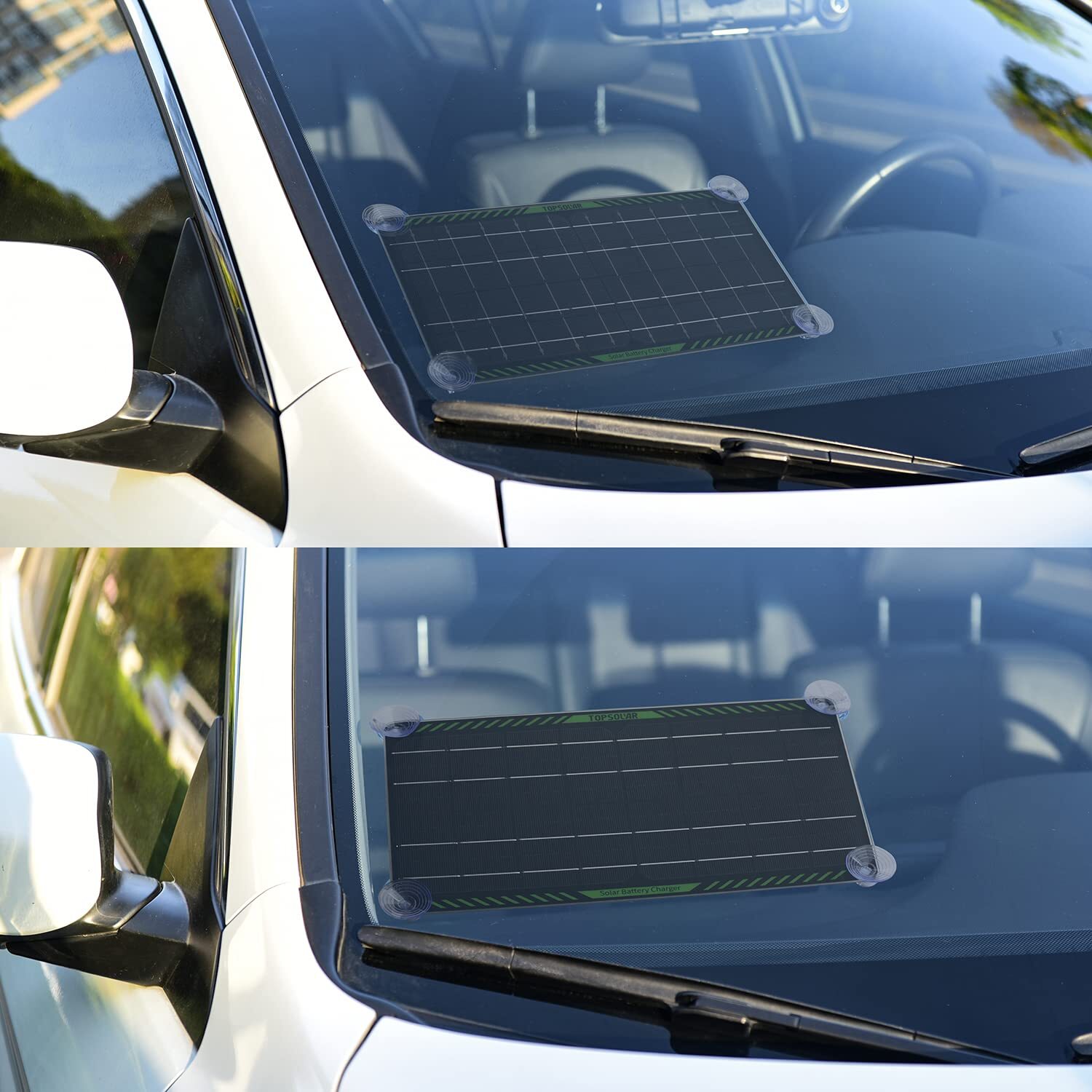 10 Watt 12 Volt Solar Trickle Charger 10W 12V Solar Panel Car Battery Charger…