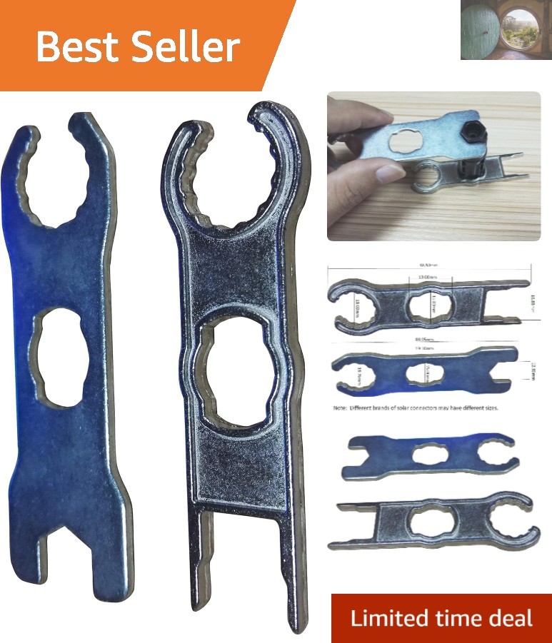 Durable Metal MC-4 Connector Tool for Quick Solar Panel Assembly and Disassembly