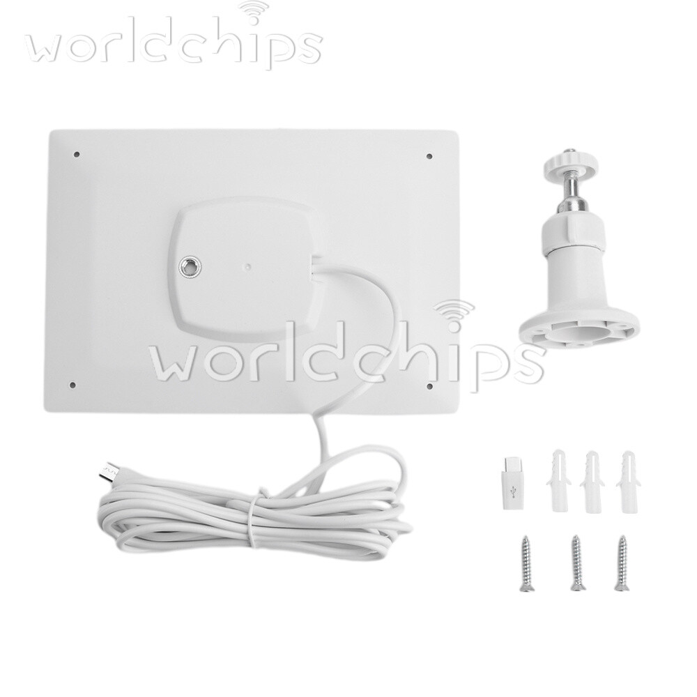 8W 5V Microcrystal Solar Panel + Mounting Bracket For Security Camera Water Pump