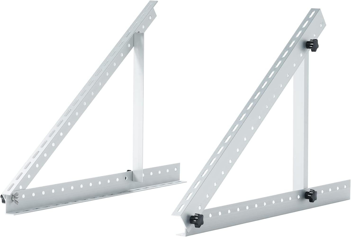 41″ Solar Panel Mount, 0 to 90° Adjustable Solar Panel Mounting Brackets, Alumin