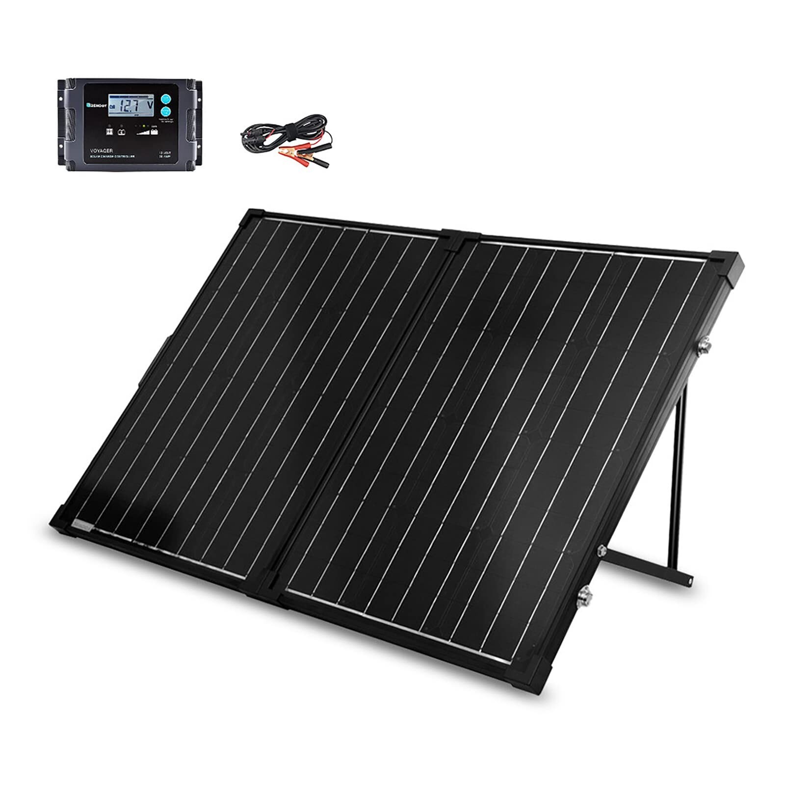 Renogy 200 Watt 12 Volt Portable Solar Panel with Waterproof 20A Charger Cont…