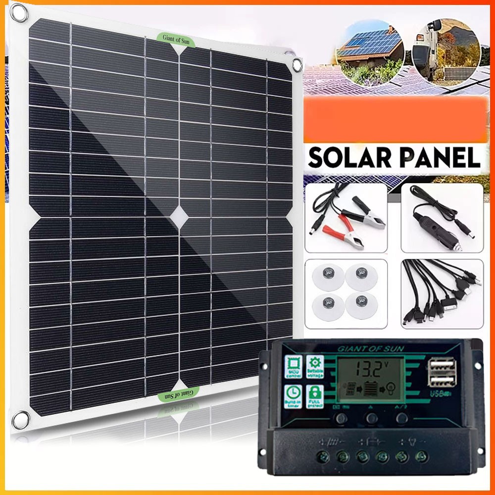 400 Watts Solar Panel Kit 12V 100A Battery Charger with Controller Caravan Boat