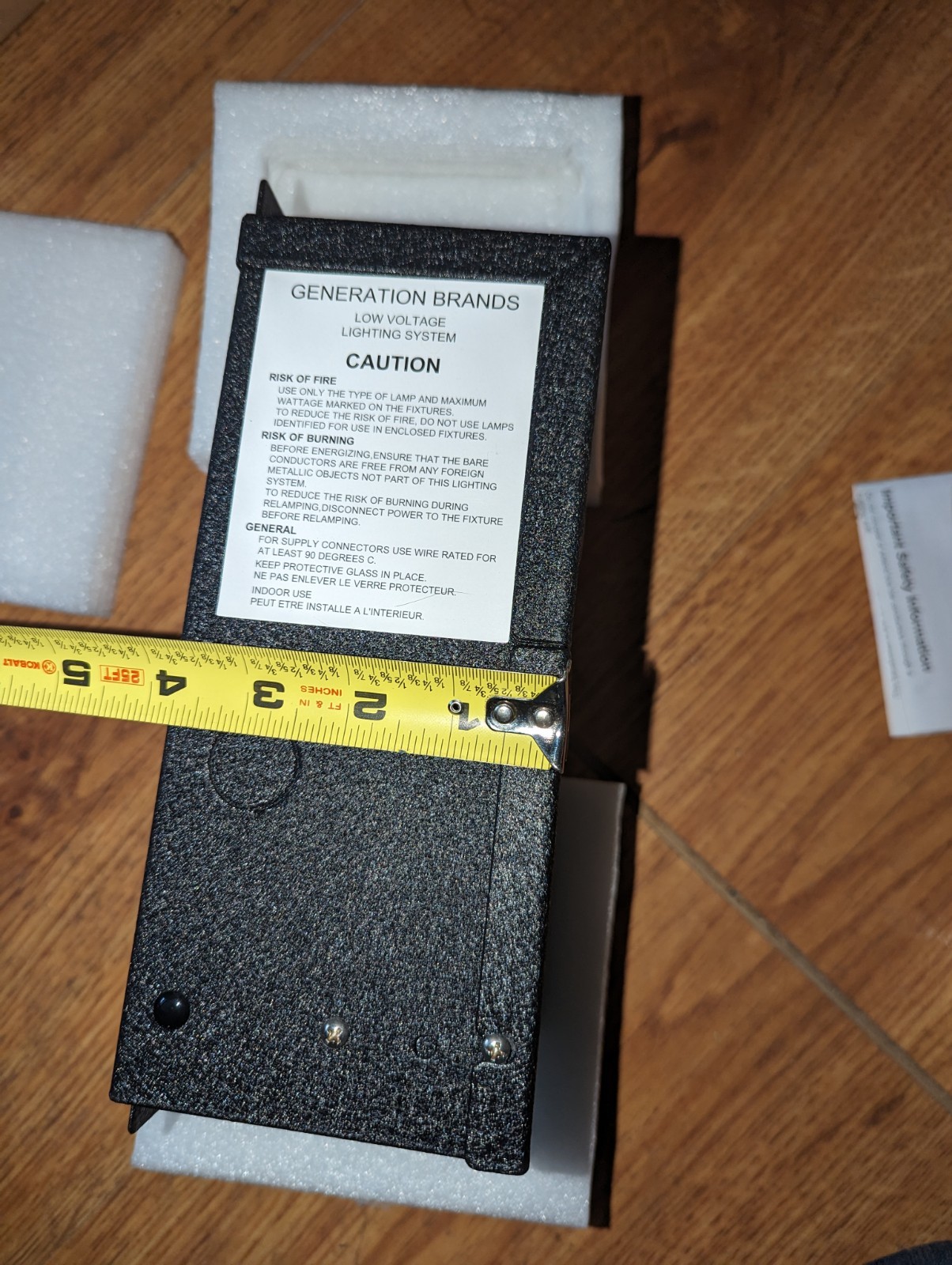 Tech Lighting 700 AT 150T Black Transformer At 150W- XFMR Only 12.5 Amp Max