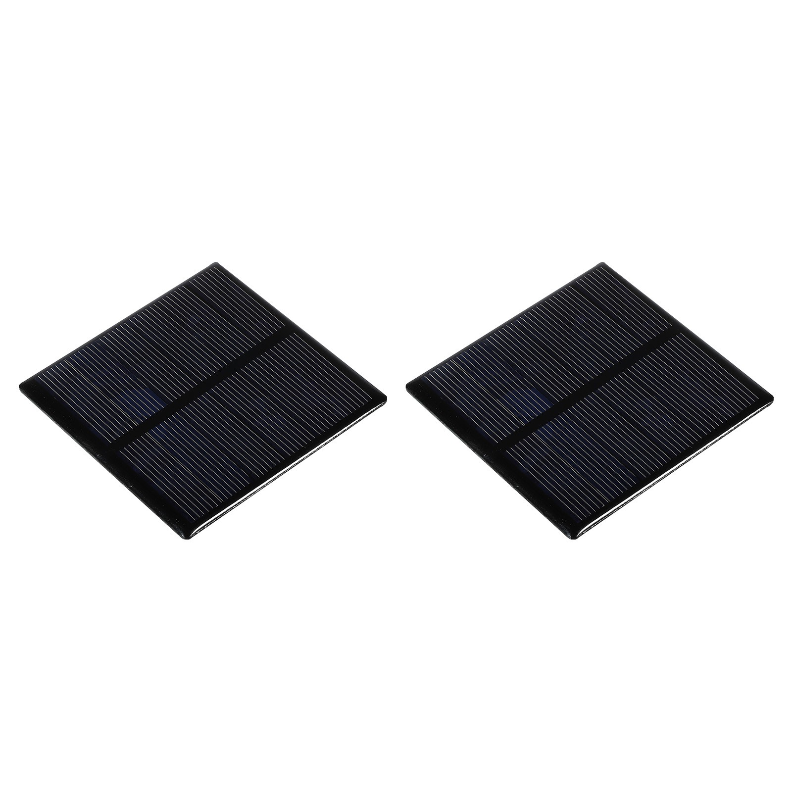Mini Solar Panel Cell 3V 210mA 0.63W 70mm x 70mm for DIY Project Pack of 2