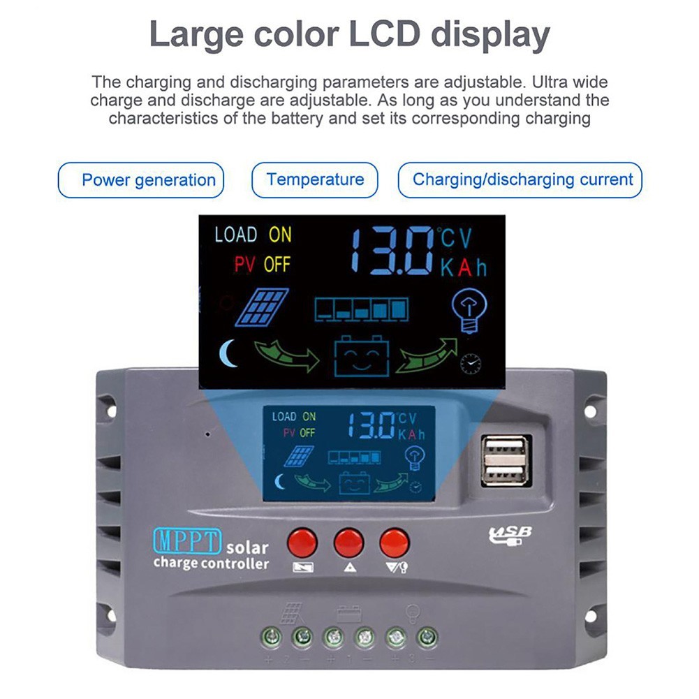 MPPT Controller Industrial-grade Performance Multiple Protection Features