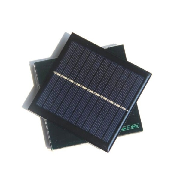 1W 5.5V 95 * 95MM solar panel solar charger can charge 3.7V-5V batteries