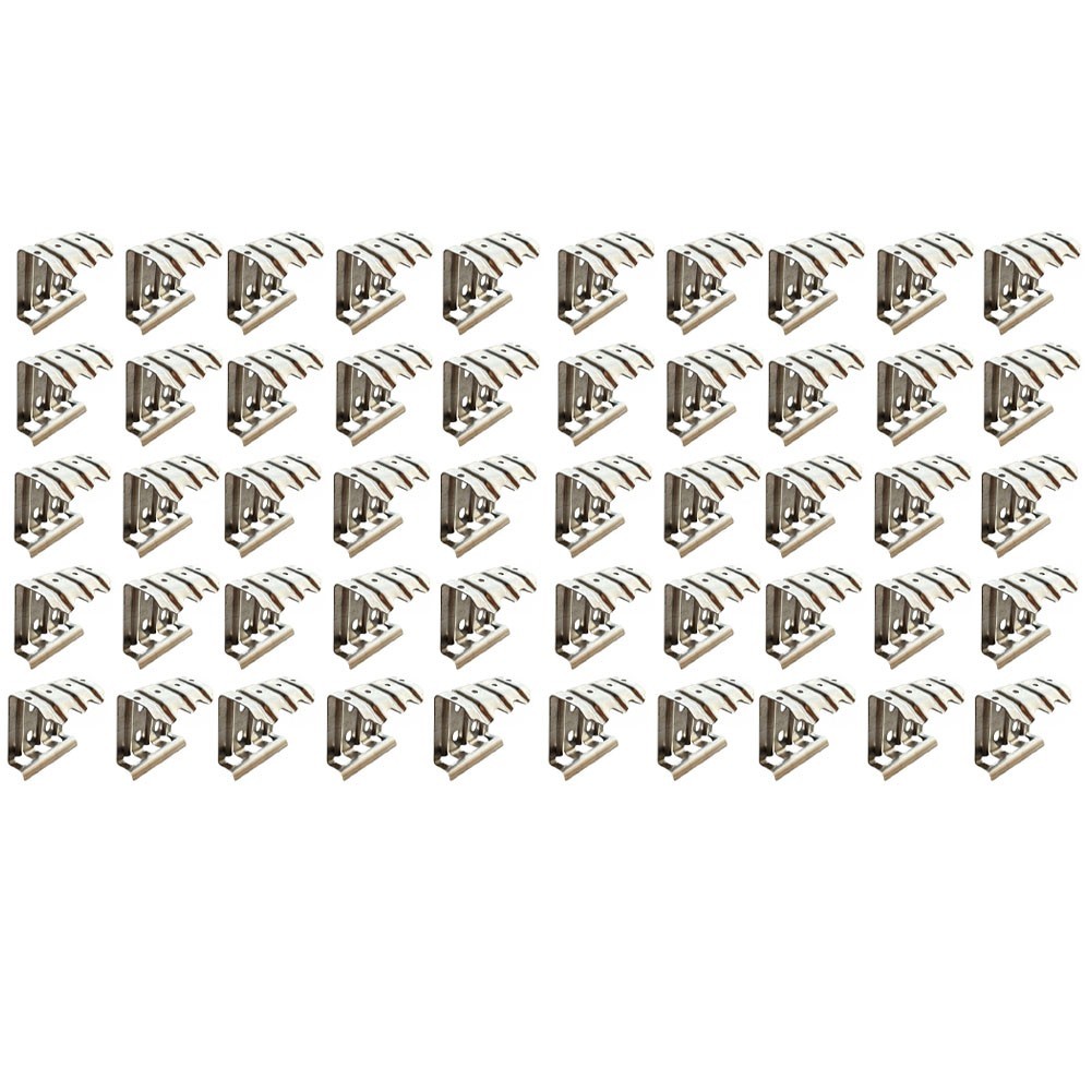 304 Stainless Steel Water Guide Clips for Solar Panels 50pcs Easy to Attach