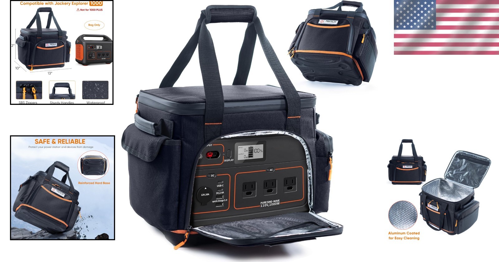 Jackery Explorer 1000 Storage Case – Waterproof Bag