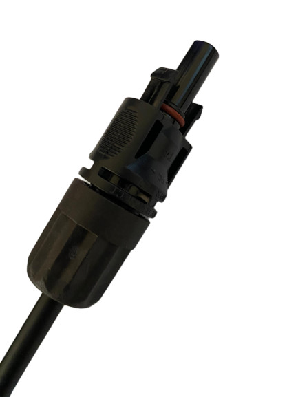 12 AWG Solar Panel Extension Cable PV Wire Solar 1000v Connector MC4 (6ft)