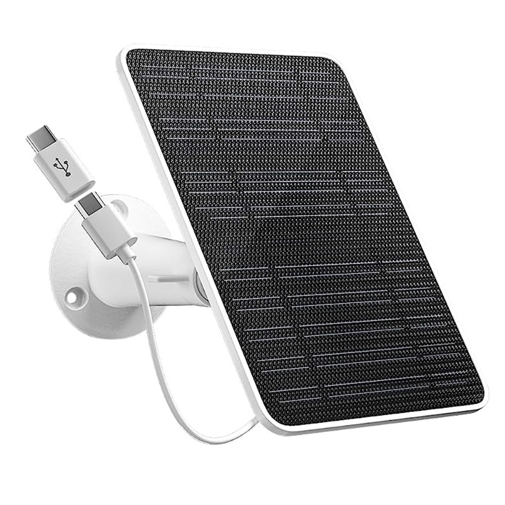 4W Outdoor Solar Panel for USB Power CCTV Camera Security Cam Battery Charger 5V