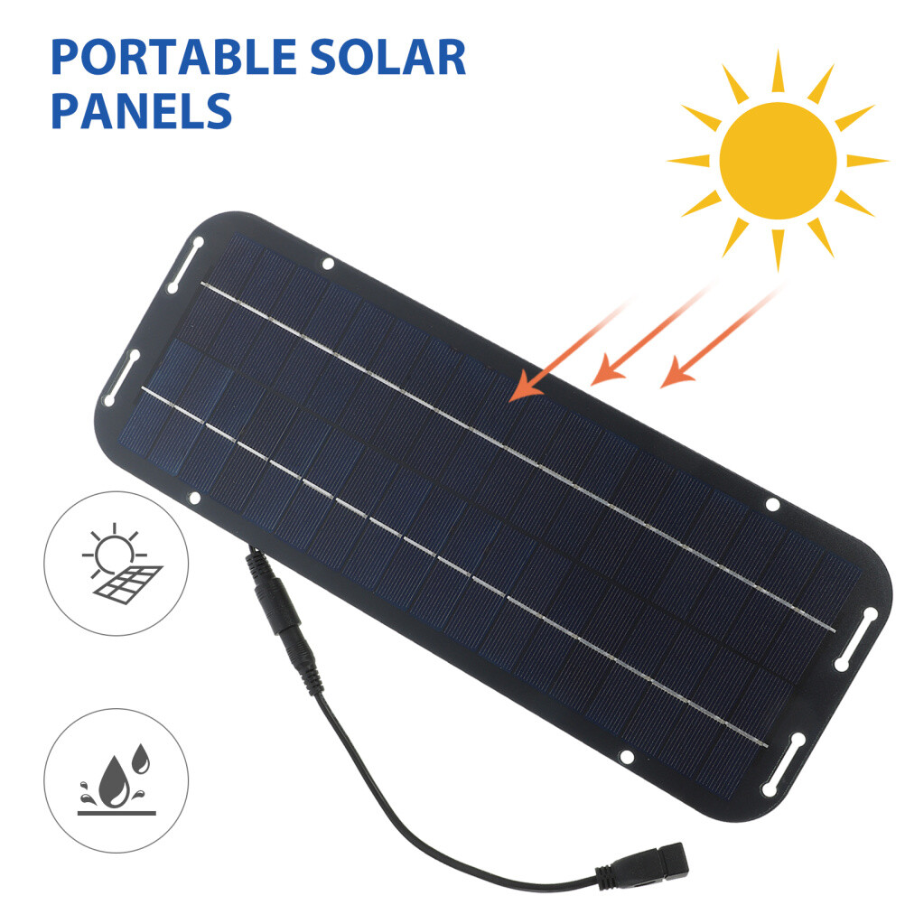Flexible Solar Charger 30W With TYPE-C For Hiking Camping Outdoors