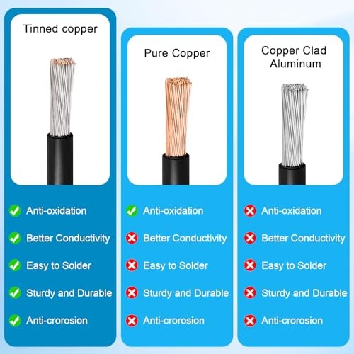 10AWG Solar to XT60i Extension Cable 3 6 10 35 50 75 100FT Heavy Duty 3FT