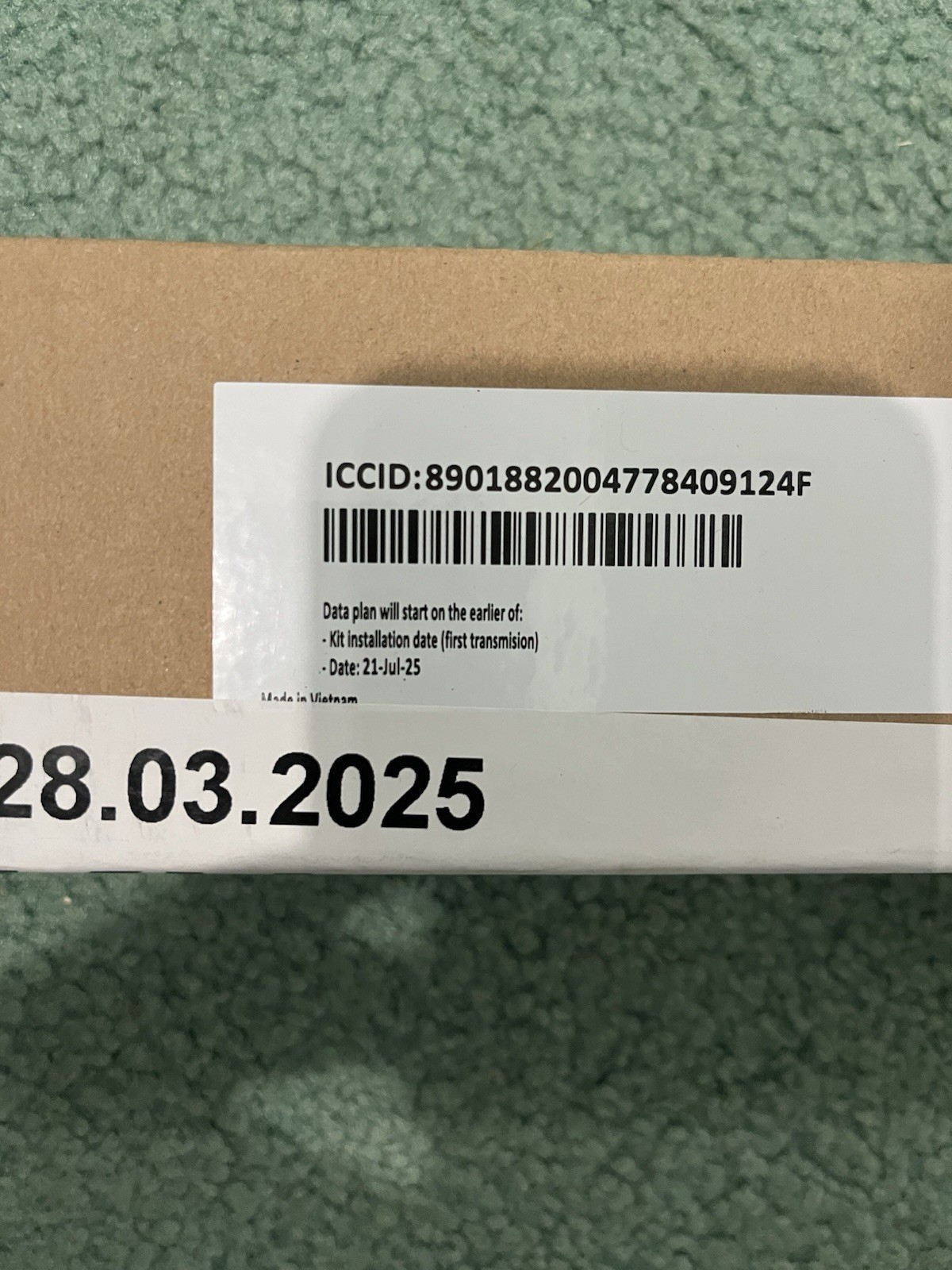 SolarEdge Wireless Internet Antenna Cellular Plug-In CELL-B-R05-US-S-S2 W/ SIM