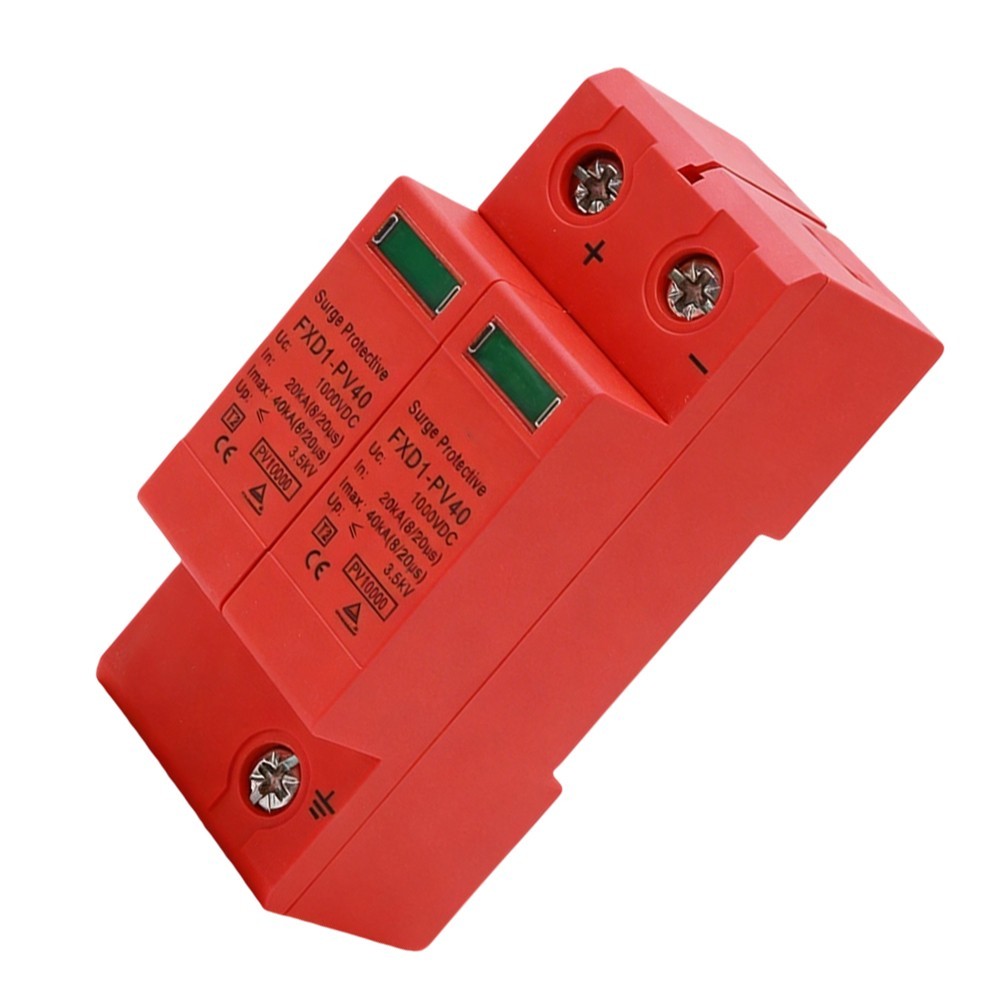 Photovoltaic 2P DC For Surge Protector Compatible DC1000V Rated Device