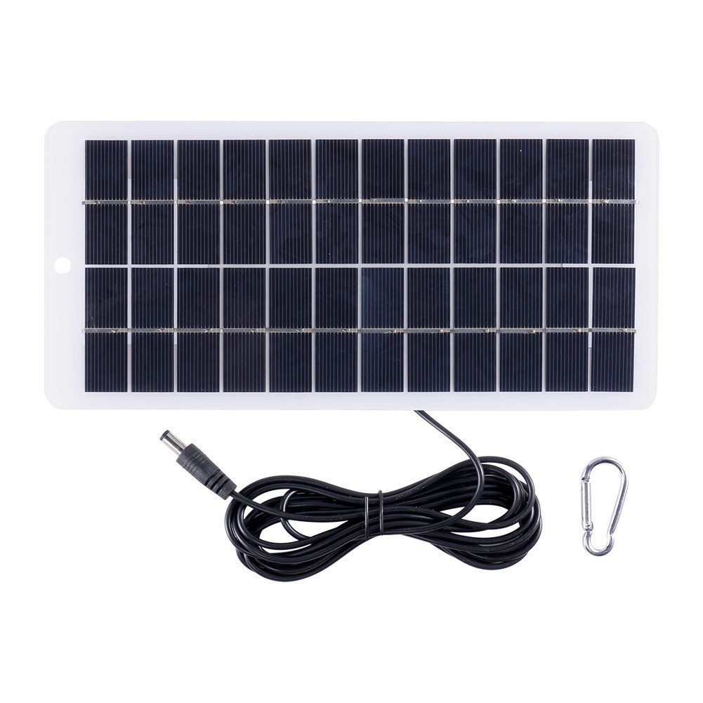 5W 420MA Solar Panel Kit Outdoor Polycrystalline Solar Charging Panel DC552