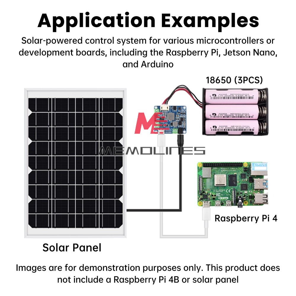6-24V Solar Panel Power Management Module 5V 3A Supports MPPT, PD QC FCP SFCP