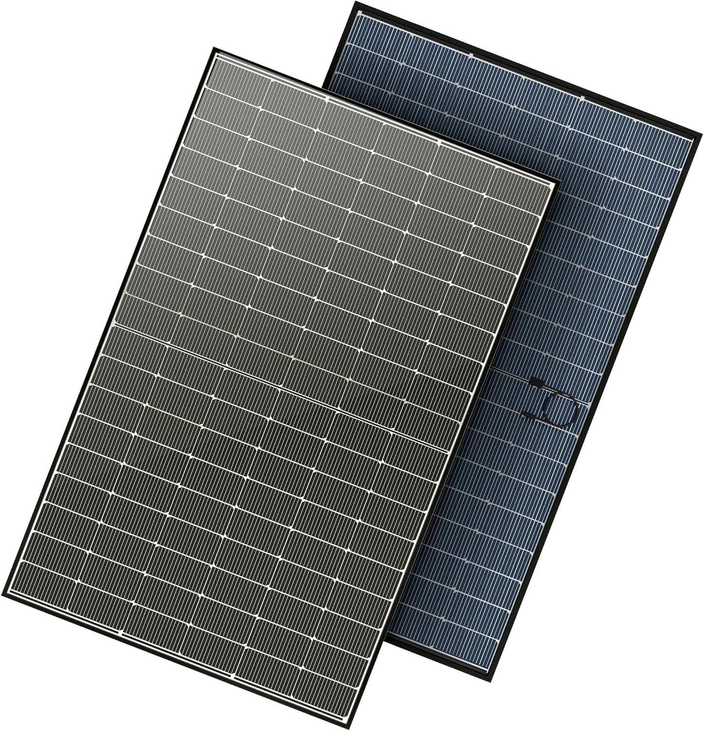 Bifacial 425 Watt Solar Panel, N-Type UL 61730 16BB Solar Panels, 25% High Effic