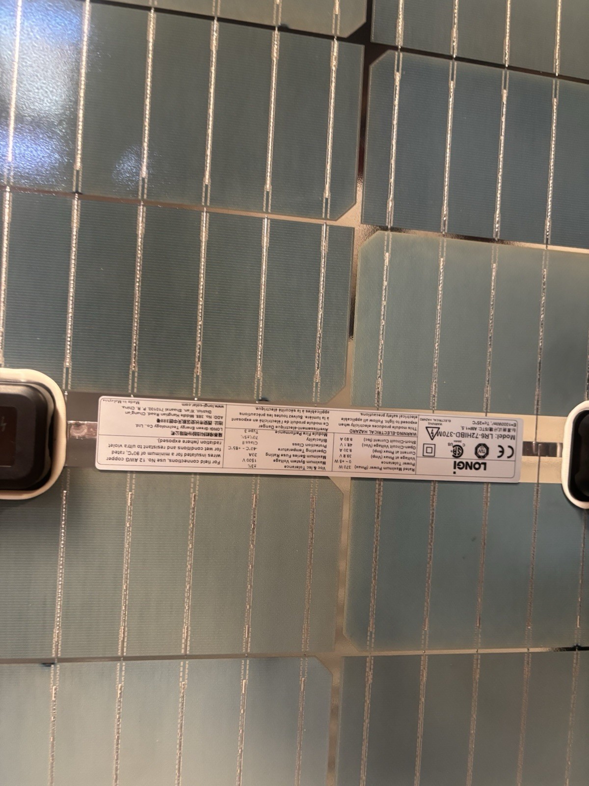 BRAND NEW Longi 370W solar panel 35 ct FREE SHIPPING TO LOWER 48