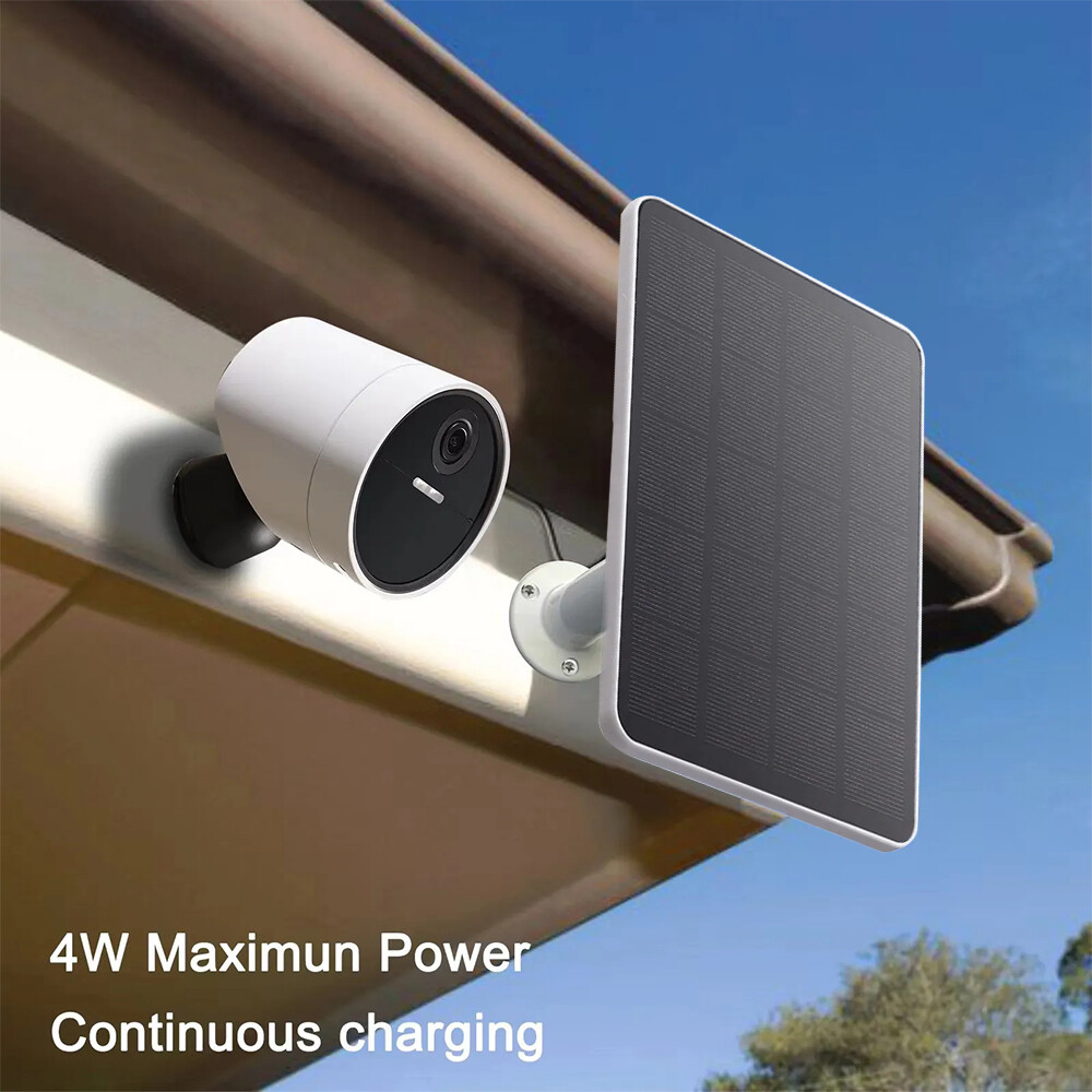 Universal Solar Battery Charger Panel for Ring Spotlight Stick Up Cam Cable