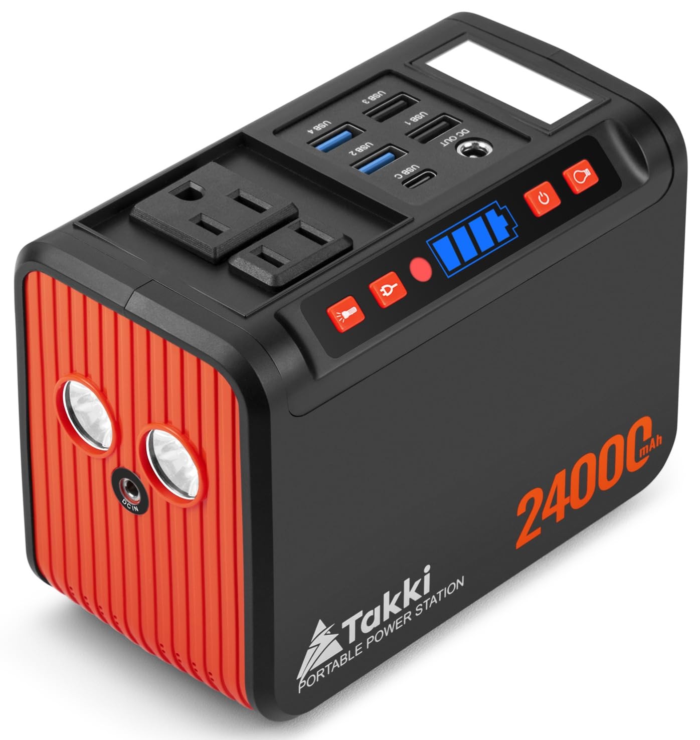 88.8Wh Portable Power Station Peak 120W Lithium Battery Small Generator Power…